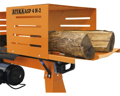 Atika ASP 4 N-2 Holzspalter mit Holzstämmen