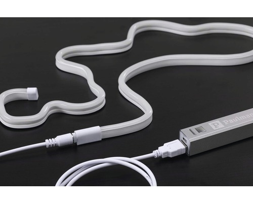 Tube lumineux LED avec connexion USB et batterie externe