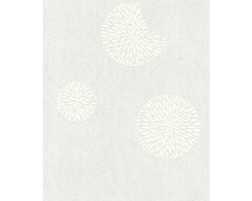 Papier peint avec motif floral circulaire
