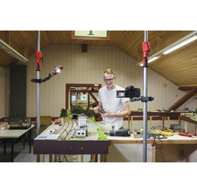 Bessey Multifunktions-Laserhalterung für Decken‑ und Montagestütze STE-LH