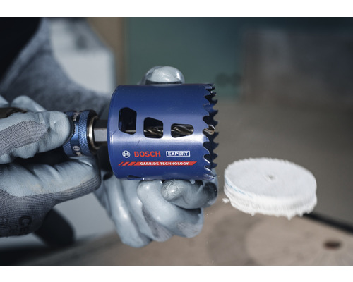 Scie-cloche au carbure multi-matériaux Bosch Expert 67mm, Accessoire pour  perceuse