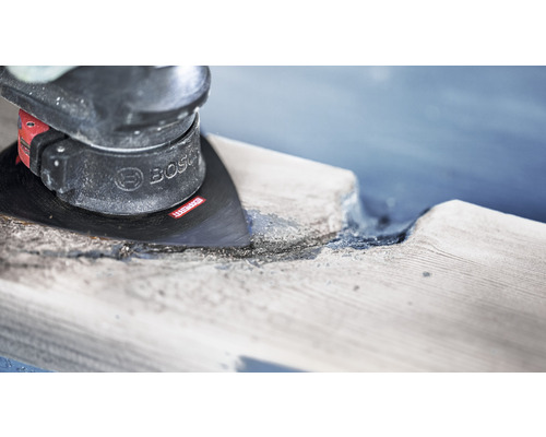 Outil multifonction lors du travail du bois, Logo Bosch