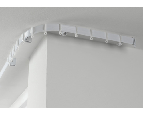 Rail de rideau monté au plafond pour rideaux