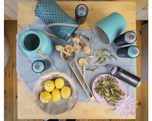 MTN Montana Hardcore Sprühlack RV-9011 Gloss Black 400 ml - HORNBACH