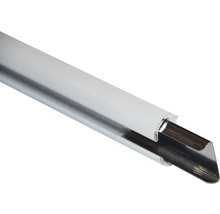 Profilé en aluminium avec couvercle en plastique