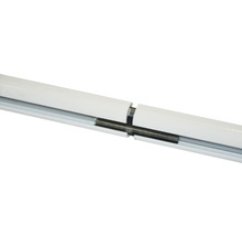 Rail de rideau avec connecteur