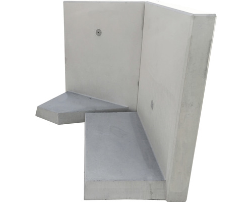 Angle en béton pour l''aménagement d''espaces extérieurs