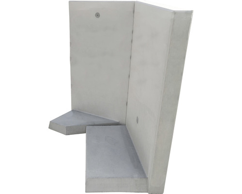 Élément d''angle d''un mur de soutènement en béton
