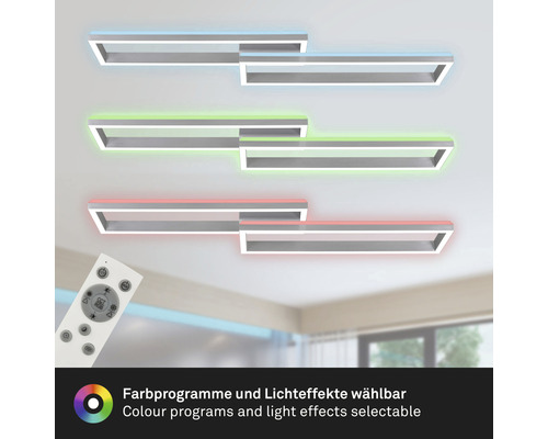 Deckenleuchte mit Farbwechsel und Fernbedienung