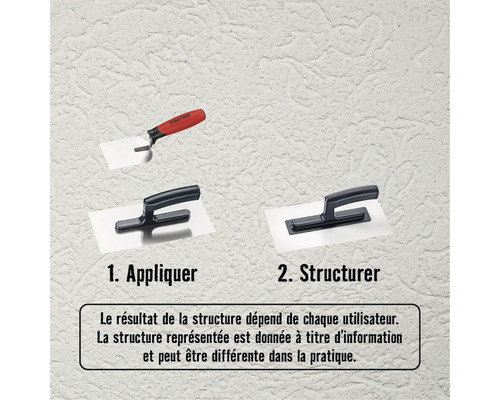 Trois truelles à lisser pour travaux d''enduit et de structure