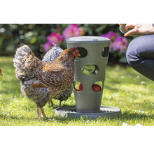Hühner Futterturm beeztees Grau 30 x 30 x 36 cm recycelter Kunststoff-thumb-6