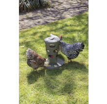 Hühner Futterturm beeztees Grau 30 x 30 x 36 cm recycelter Kunststoff-thumb-7