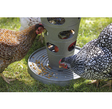 Hühner Futterturm beeztees Grau 30 x 30 x 36 cm recycelter Kunststoff-thumb-10