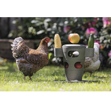 Hühner Snackturm beeztees Grau 30 x 30 x 32,5 cm recycelter Kunststoff-thumb-7