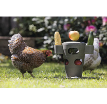 Hühner Snackturm beeztees Grau 30 x 30 x 32,5 cm recycelter Kunststoff-thumb-11