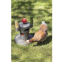 Hühner Snackturm beeztees Grau 30 x 30 x 32,5 cm recycelter Kunststoff-thumb-9