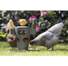 Hühner Snackturm beeztees Grau 30 x 30 x 32,5 cm recycelter Kunststoff-thumb-8