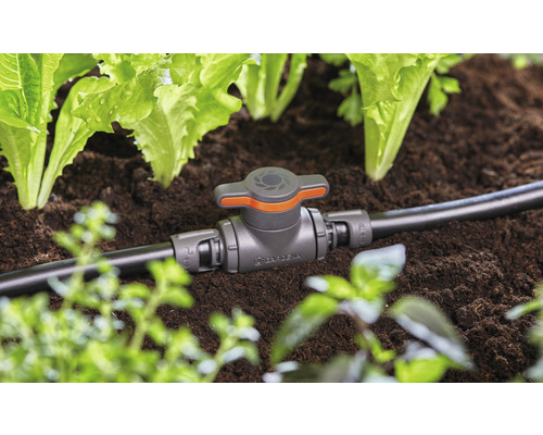 Vanne de régulation Gardena pour système Micro-Drip pour l''arrosage des plantes