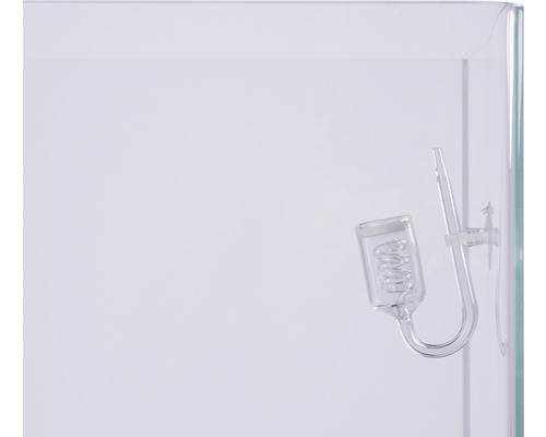 Aquarium CO2 Diffusor aus Glas mit Spirale