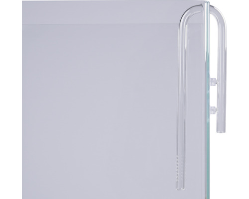 Aquarium avec tube en verre