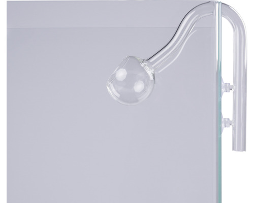 Lily Pipe en verre sur aquarium