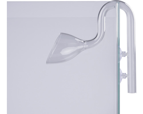 Diffuseur de CO2 pour aquarium en verre avec ventouses pour fixation à l''aquarium