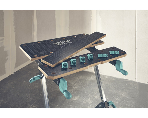 Wolfcraft Master 650 Werkbank mit Spannbacken