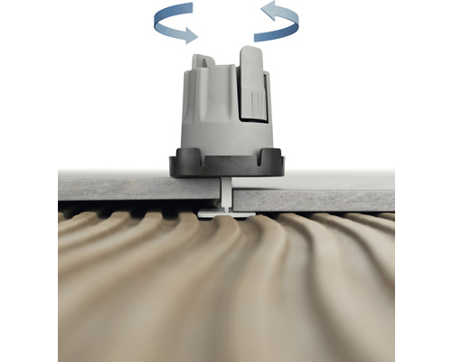 Système de nivellement de carreaux pour une pose correcte des carreaux