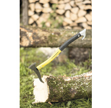 Outil de bûcheron Ochsenkopf avec une bûche