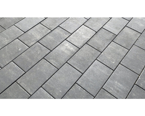 Pose de pavés rectangulaires