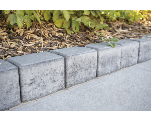 Rechteck-Palisade grau 40 x 12 x 16,5 cm