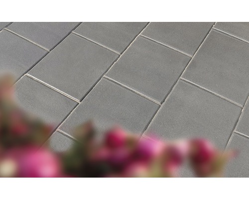 Beton Terrassenplatte iStone Basic schwarz - basalt 40 x 40 x 4 cm