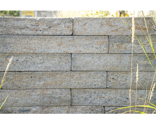 Mur en blocs de béton