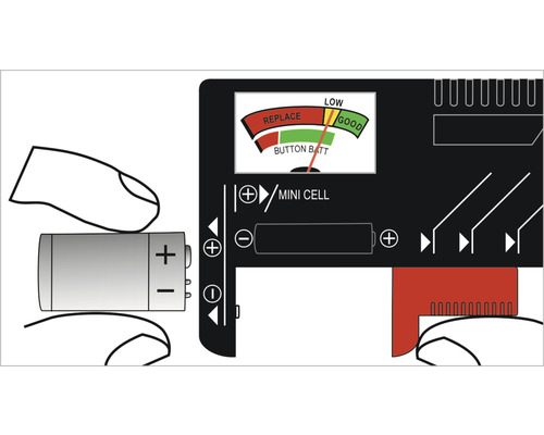 Testeur de batterie pour vérifier l''état de charge des batteries