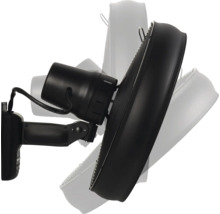 Schwenkbarer Wandventilator zur Belüftung von Räumen.