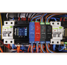 Installation mit Shelly-Produkten zur Hausautomation