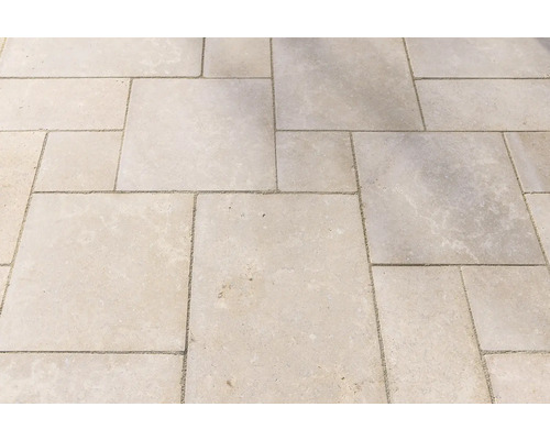 FLAIRSTONE Kalkstein Terrassenplatte Tripoli römischer Verband Set