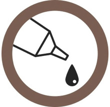 Symbol für tropffreie Anwendung