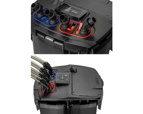 Filtre externe pour aquarium avec tuyaux et raccords