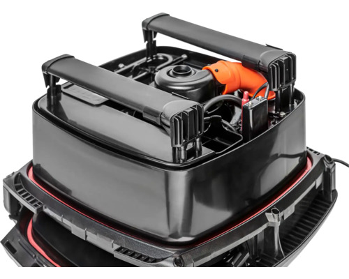 Moteur de bateau électrique avec poignées de transport