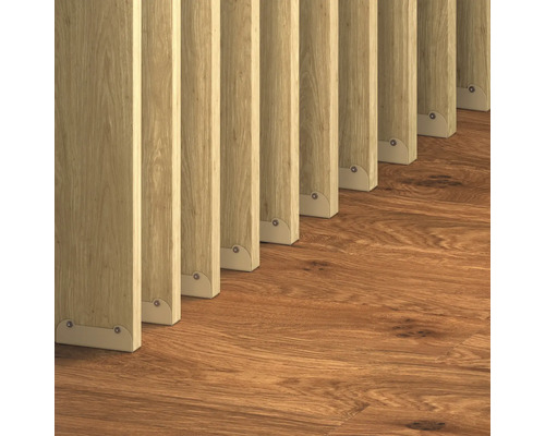 Holzverkleidung mit Boden