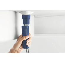 Installation einer Spültischarmatur unter einem Waschbecken