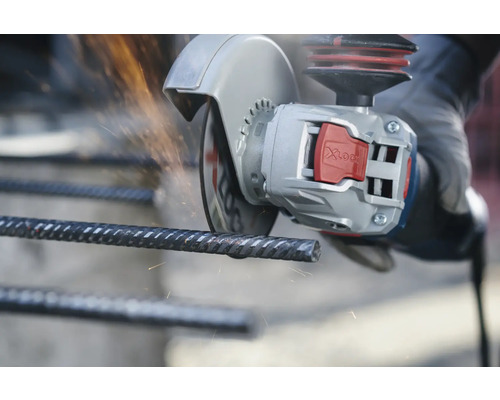 Meuleuse d''angle coupant de l''acier d''armature