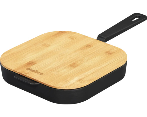 Poêle à griller Enders avec couvercle en bambou