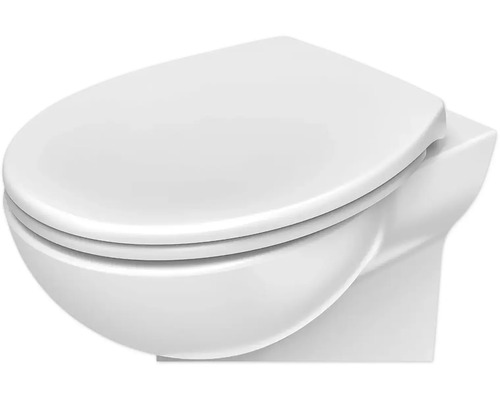 WC à fond creux suspendu avec siège de WC