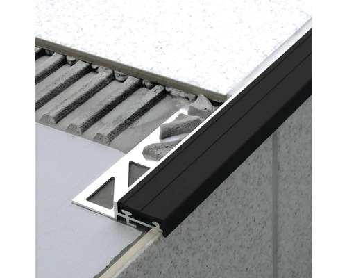 Fliesenabschlussprofil für Wand- und Bodenfliesen