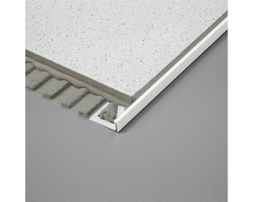 Profilé de carrelage en plastique pour carreaux muraux