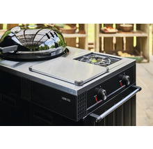 Grillküche mit Grill und Kochfeld