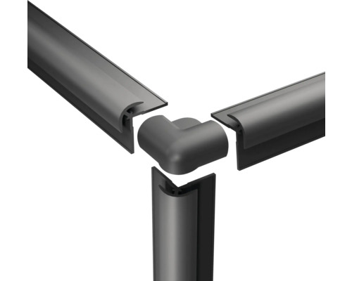 Eckverbinder mit Profilen