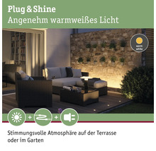 Paulmann Plug & Shine LED Einbau Lichtleiste IP67 8W 875 lm 3000 K warmweiss 845x45mm anthrazit 230/24V-thumb-8